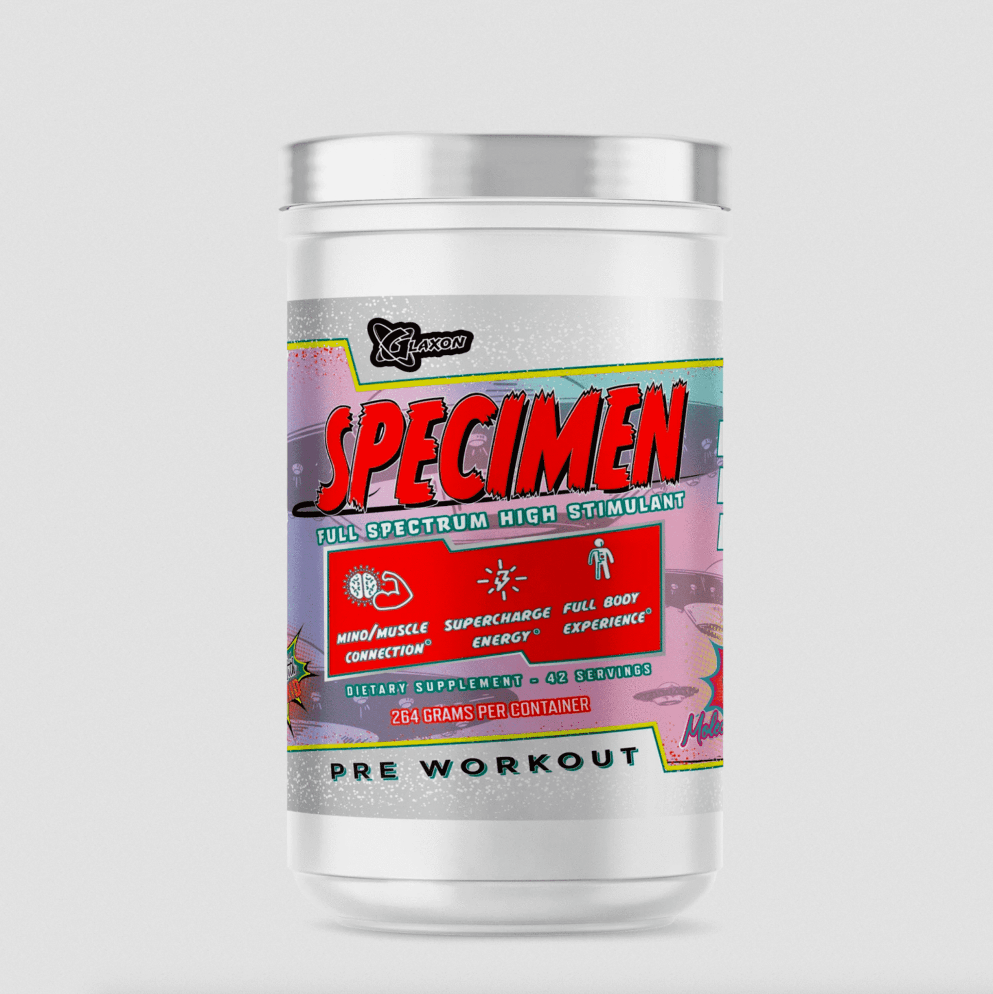 Glaxon Specimen High Stim PreWorkout Muscle Factory, LLC