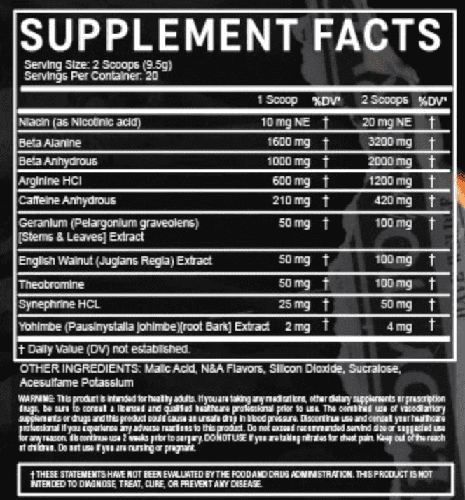 HIVE Pre-Workout by The Nemesis Project - Muscle Factory, LLC