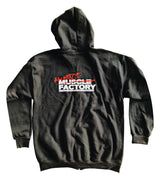 Hustle Factory Zip Down Hoodie - Muscle Factory, LLC