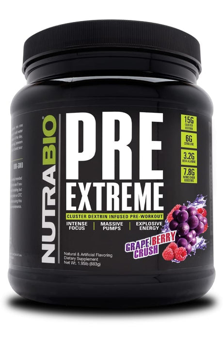 Nutrabio Pre Extreme - Muscle Factory, LLC