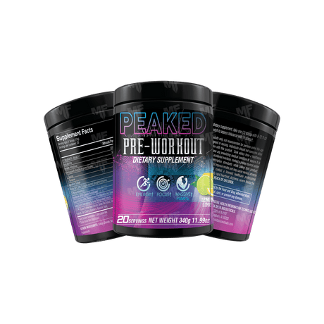 PEAKED Pre Workout - Muscle Factory, LLC