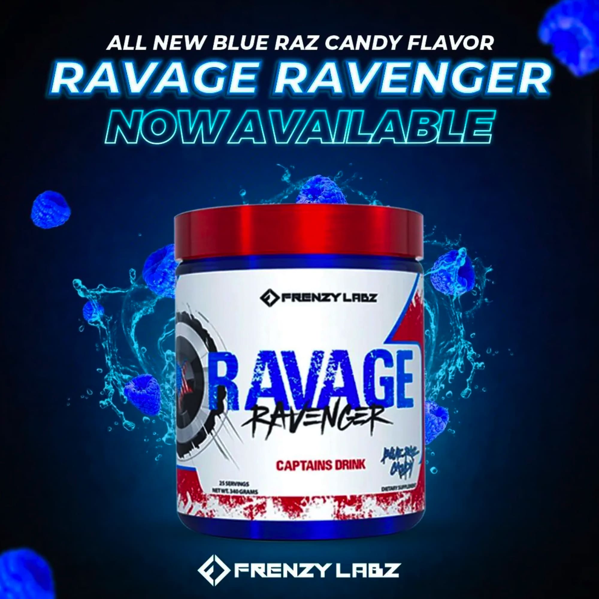 Ravenger Rk Ravage Ravenger Pre-Workout - MUSCLE FACTORY