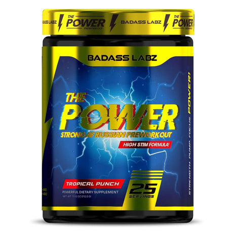 The Power Pre Workout by Badass Labz - Muscle Factory, LLC